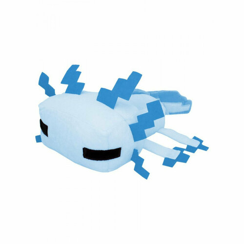 Мягкая игрушка Пиксельный Аксолотль Minecraft Pixel Axolotl голубой 34 см мягкая игрушка minecraft – axolotl голубой 34 см