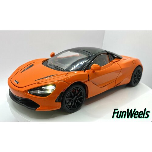 Детская игрушка металлическая Модель Макларен 720с Спайдер(McLaren 720S Spider) / Масштаб 1:24