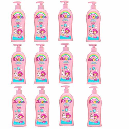 Свобода Пена для ванны детская Алиса волшебные пузырьки 350 мл 12 шт 3670₽