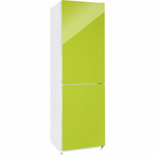 Холодильник NORDFROST NRG 162NF L двухкамерный лайм стекло No Frost в МК 310 л 5002500₽