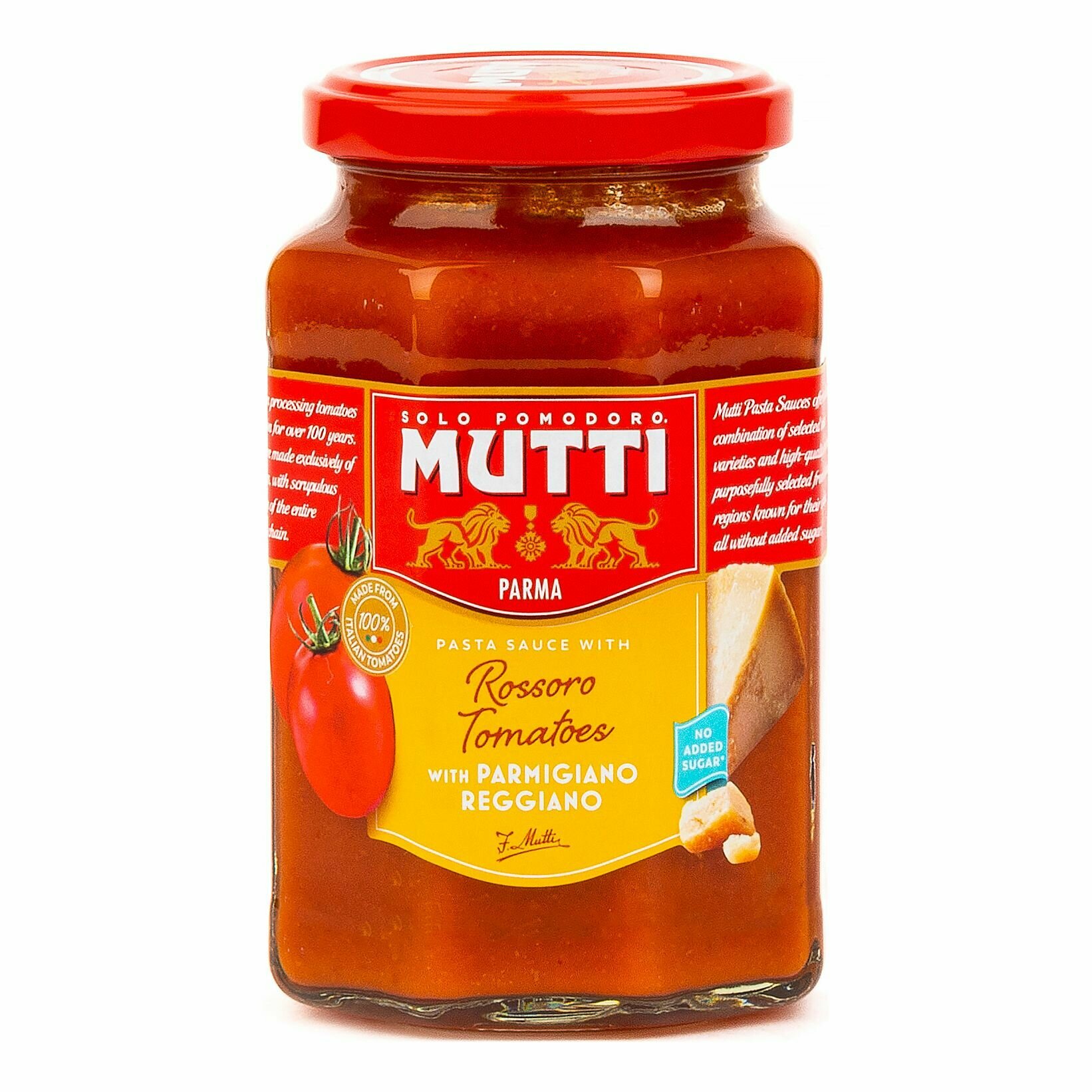 Соус Mutti томатный с сыром Пармиджано Реджано, 400г