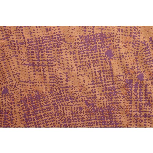 Ткань Жаккард Cadena оранжево-сиреневый, ш148см, 0,5 м