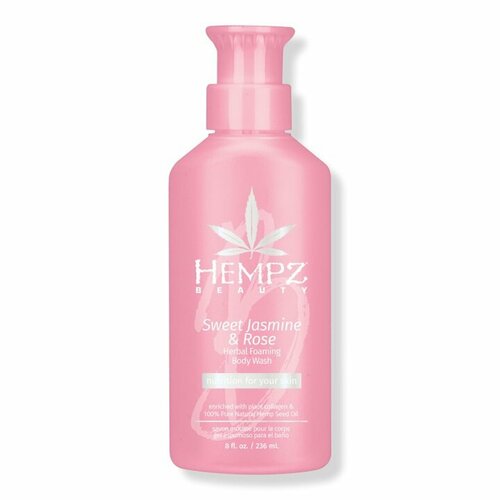 Гель для душа Hempz Sweet Jasmine & Rose Herbal Foaming Body Wash , 236 мл