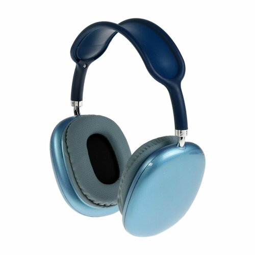 Наушники беспроводные P9 накладные BT 50 микрофон Jack 35 мм 150 мАч синие 243900₽