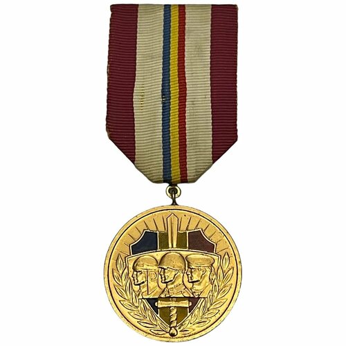 Румыния, медаль XXX лет румынской армии (30 лет) 1974 г. румыния медаль 30 лет освобождения румынии от фашизма 1974 г 2