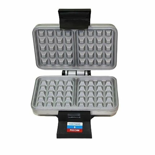 Вафельница для бельгийских вафель Сластена серы цвет антипригарное покрытие 286000₽