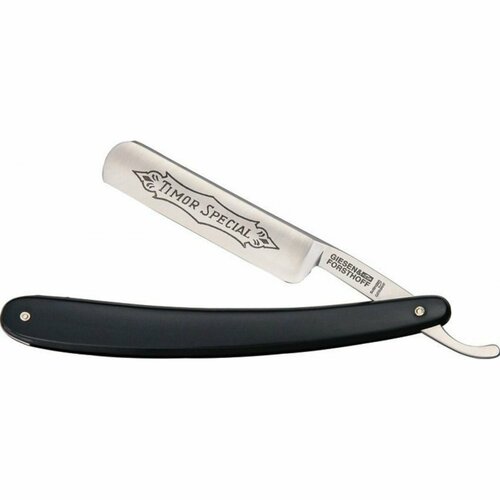 Классическая опасная бритва Giesen & Forsthoff Straight Razor Black Plastic классическая опасная бритва giesen