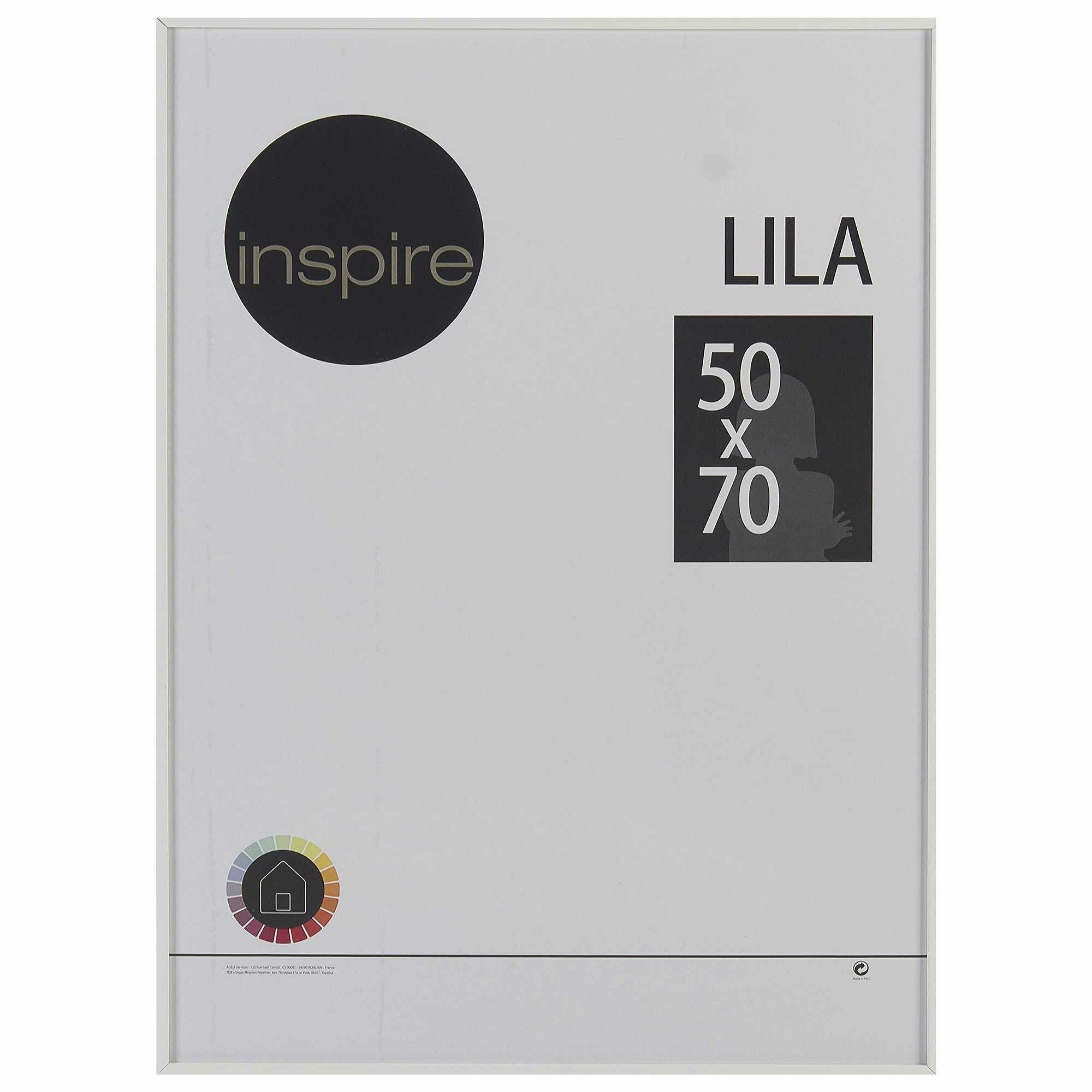 Рамка Inspire «Lila», 50х70 см, цвет белый - фото №10