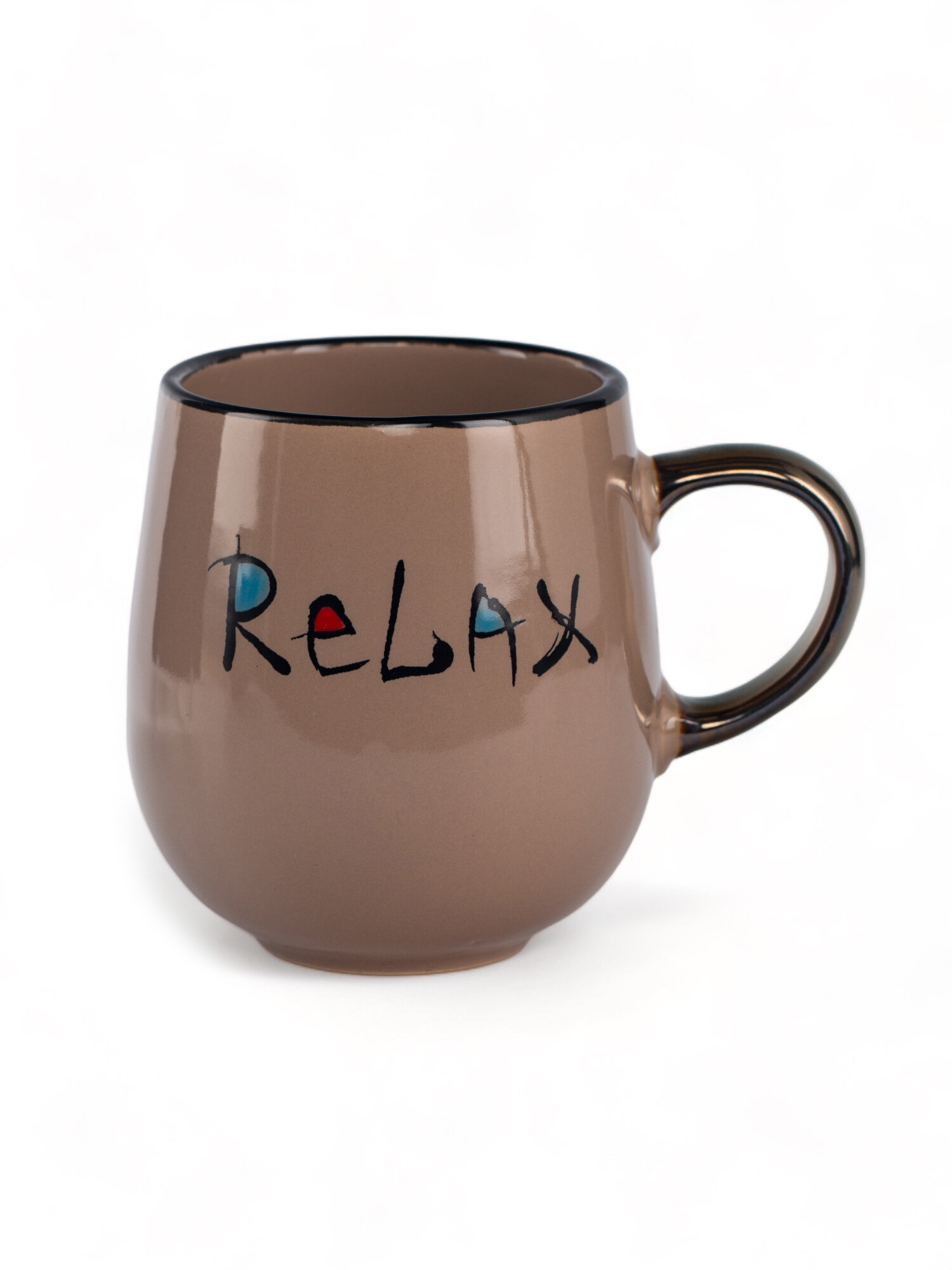 Кружка для чая и кофе DOMENIK EMOTIONS, 450 мл, из керамики, 1 шт. — фото 1