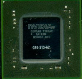 ЧИП Nvidia G86-213-A2