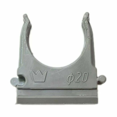 Клипса для труб (клипса) d20мм ЭлектроПласт (100шт упак.)