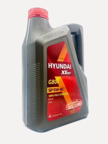 Изображение товара HYUNDAI XTeer Gasoline G800 SAE 5W-40 API SP/ILSAC GF-6 (4л) 1041126
