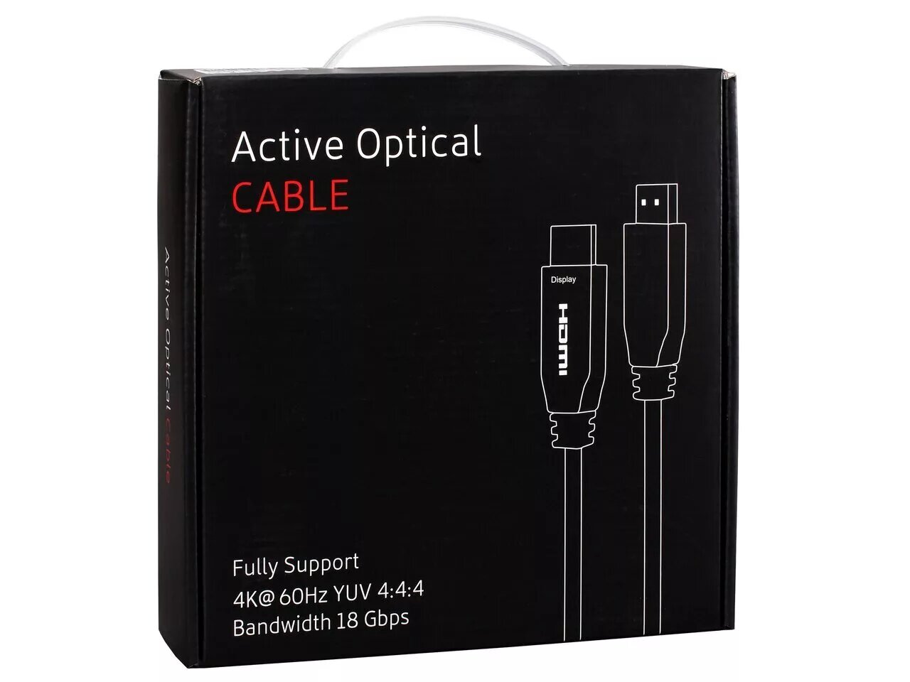 Кабель интерфейсный HDMI-HDMI Telecom активный оптический 19M/M, 4K/60Hz, 30m - фото №7