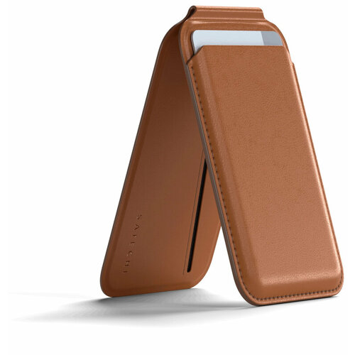 Подставка-картхолдер Satechi Magnetic Wallet Stand Brown ST-VLWK коричневый