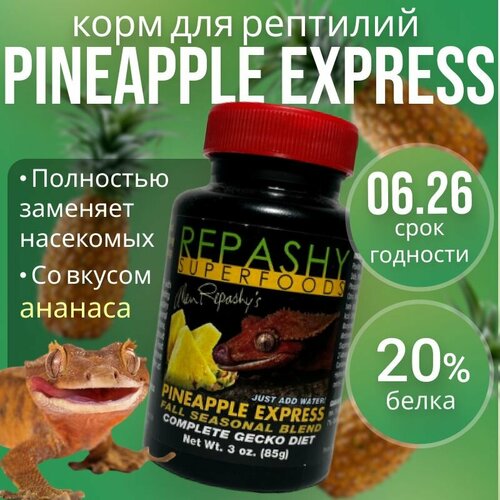 Repashy (репаши) Pineapple Express, корм для гекконов, бананоедов с ананасом