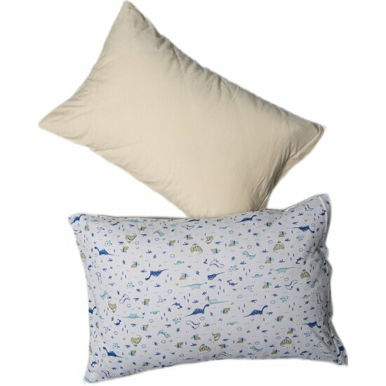 Комплект наволочек Kupu-kupu Li-Ly 40х60 - 2 шт (дино+экрю)