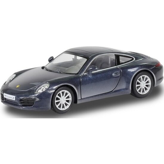 Машина металлическая Uni-fortune 554010-BLU RMZ City Porsche 911 Carrea S синий 1:32