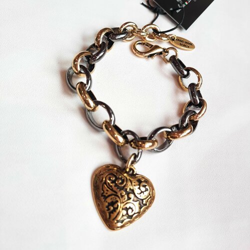 Браслет Raganella Princess, черный, золотистый