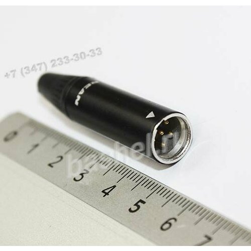 Штекер mini XLR 5pin Rean RT5MC-B электротовар 1373₽