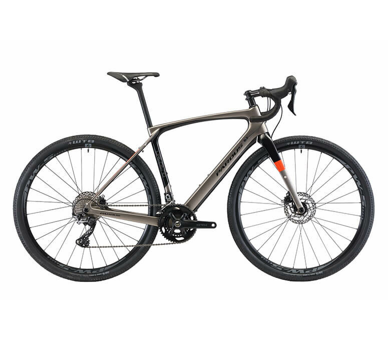 Велосипед Pardus Uragano Disc GRX 810 (2023) Серый-Черный XS