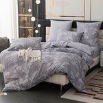 Комплект постельного белья 2-x спальный, Сатин Делюкс, VIVA HOME TEXTILE, простынь 230x250, 2 наволочки 70x70, L607 - изображение