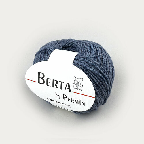 Пряжа Berta 55% шерсть 45% хлопок 50 г 175 м Permin 880200.880209