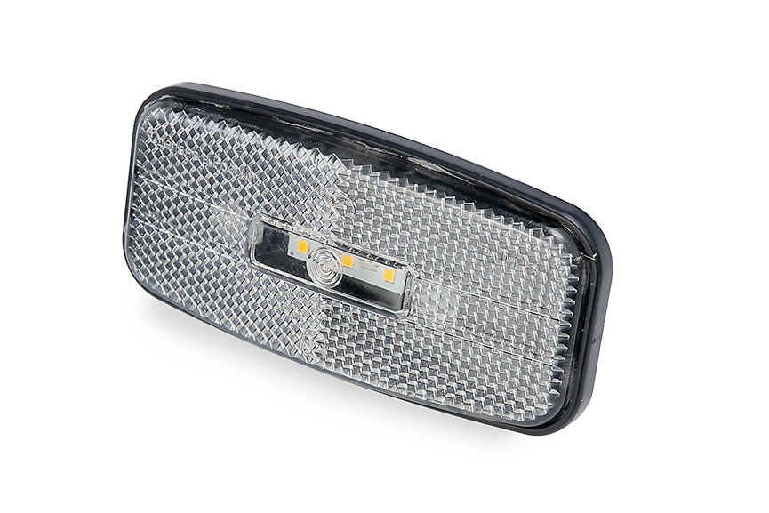 фото Фонарь маркерный LED белый 12/24В (1076.3731) L-50 мм (ан. ГФ-1.15)