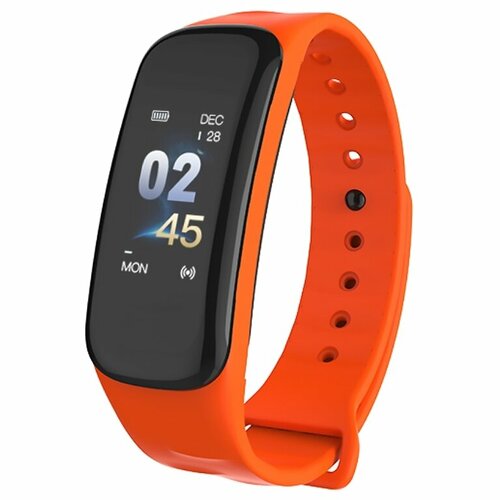 Умный фитнес браслет с измерением давления C1 Plus оранжевый 97000₽