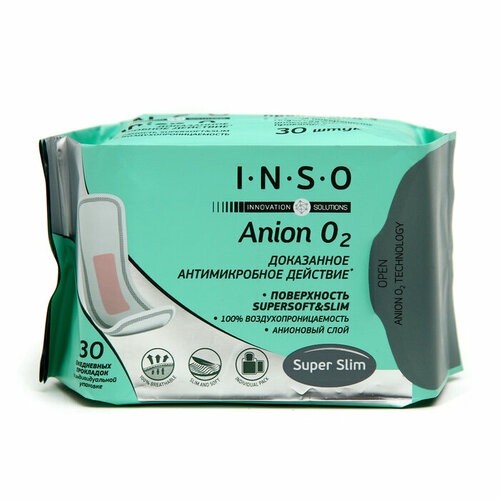 Прокладки ежедневные Inso Anion O2, 30 шт/упаковка