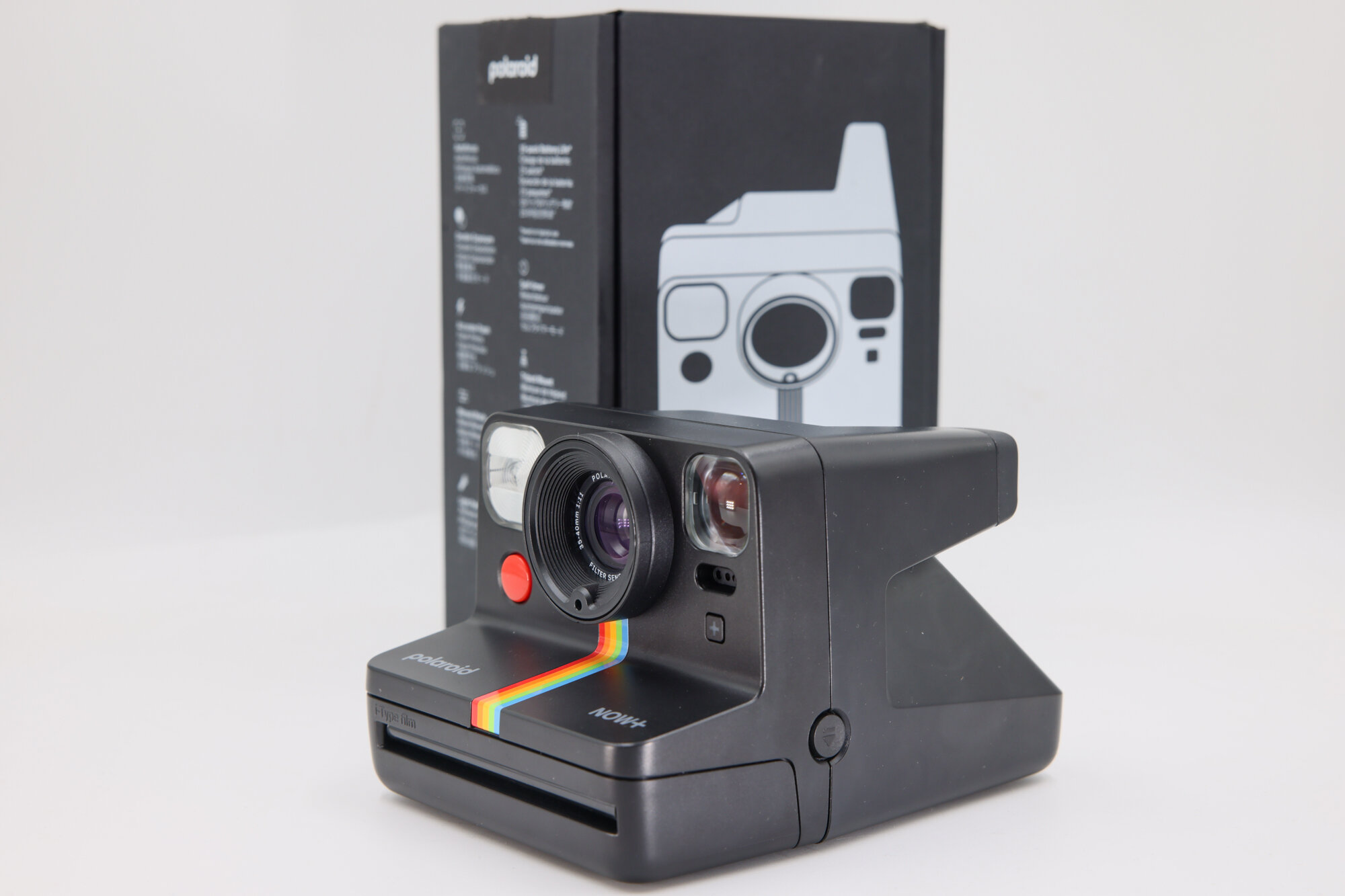 Фотоаппарат моментальной печати Polaroid Now+ Gen 2, чёрный