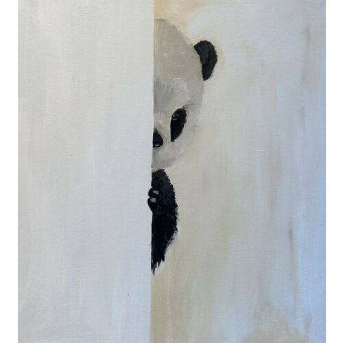 DARIA GEILER Картина для интерьера Дарьи Гейлер Панда Макс 100х100 см 18990₽