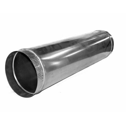 воздуховод стальной белая эмаль 110 l 1 0 Воздуховод круглый D 110 мм прямошовный из оцинкованной стали 0,4мм (L=1м)