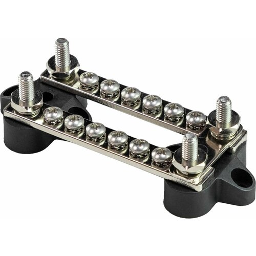 Колодка распределительная электромонтажная с защитной крышкой 2 планки по 6 контактов BF422C6P 3600₽