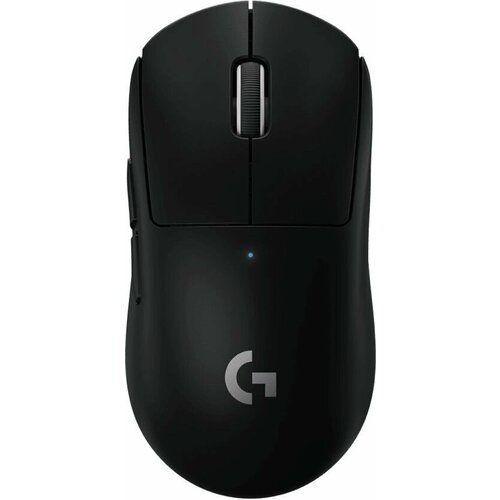 Мышь Logitech Pro X Superlight черный оптическая (25600dpi) беспроводная USB (4but) мышь logitech g pro x superlight 2 wireless gaming белая 910 006638