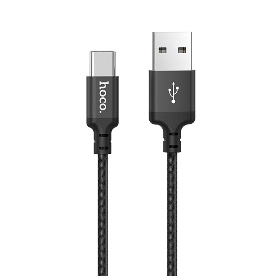 Кабель USB HOCO X14 Times speed USB - Type-C, 2А, 1 м, черный