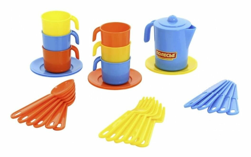 Набор детской посуды "Анюта" на 6 персон — фото 1