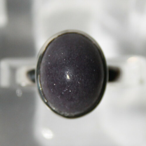 Кольцо True Stones, лепидолит, размер 18, фиолетовый, бежевый кольцо с камнем лепидолит true stones