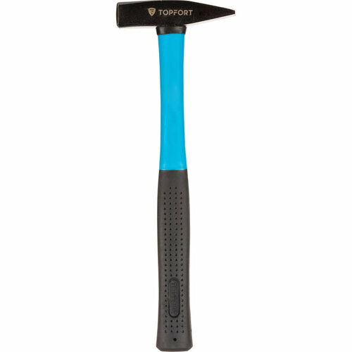 Молоток 300 г TOPFORT из углеродистой стали фибергласовая рукоятка 604₽