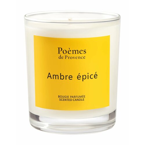 POEMES DE PROVENCE Ambre Epice Свеча 140 г 1390₽
