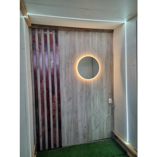 Зеркало настенное круглое с подсветкой 60х60 4290₽