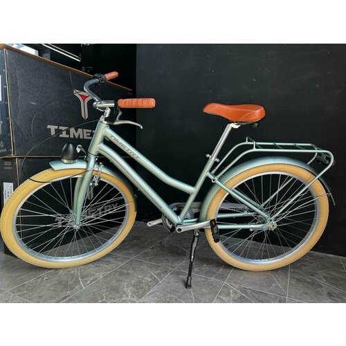 Велосипед Time Try ТT2653s 26 Алюминиевая рама 16 Взрослый Подростковый Для активного отдыха зеленый 28500₽