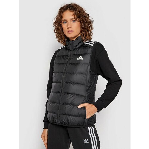 Жилет adidas, размер S [INT], черный утепленный жилет uniqlo ultra light down compact синий