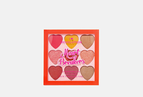 Палетка теней для глаз HEART BREAKERS 4.95 г