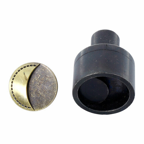 Пуансон для кнопки диаметр 20 мм, металл, оаничитель пуансон для кнопки диаметр 11 мм металл 63390