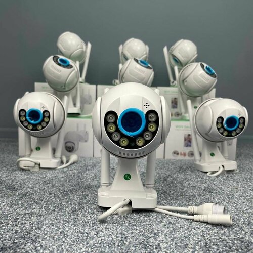 IP WiFI Камера видеонаблюдения наружная 350000₽