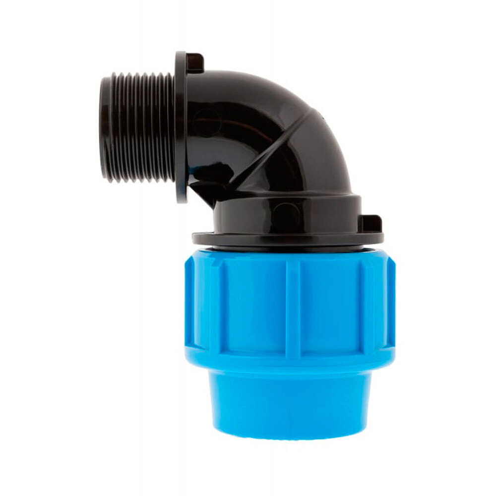 фото Угол/отвод 32х1"НР ПНД с наружной резьбой Джилекс