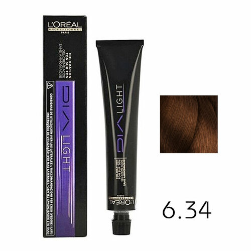 Краска для волос Dia Light 6.34 50 мл L'Oreal Professionnel Dia Light 6.34 50ML V049 50 мл