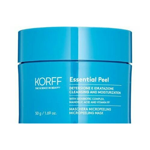 Отшелушивающая и увлажняющая маска для лица KORFF Essential Peel MICROPEELING MASK