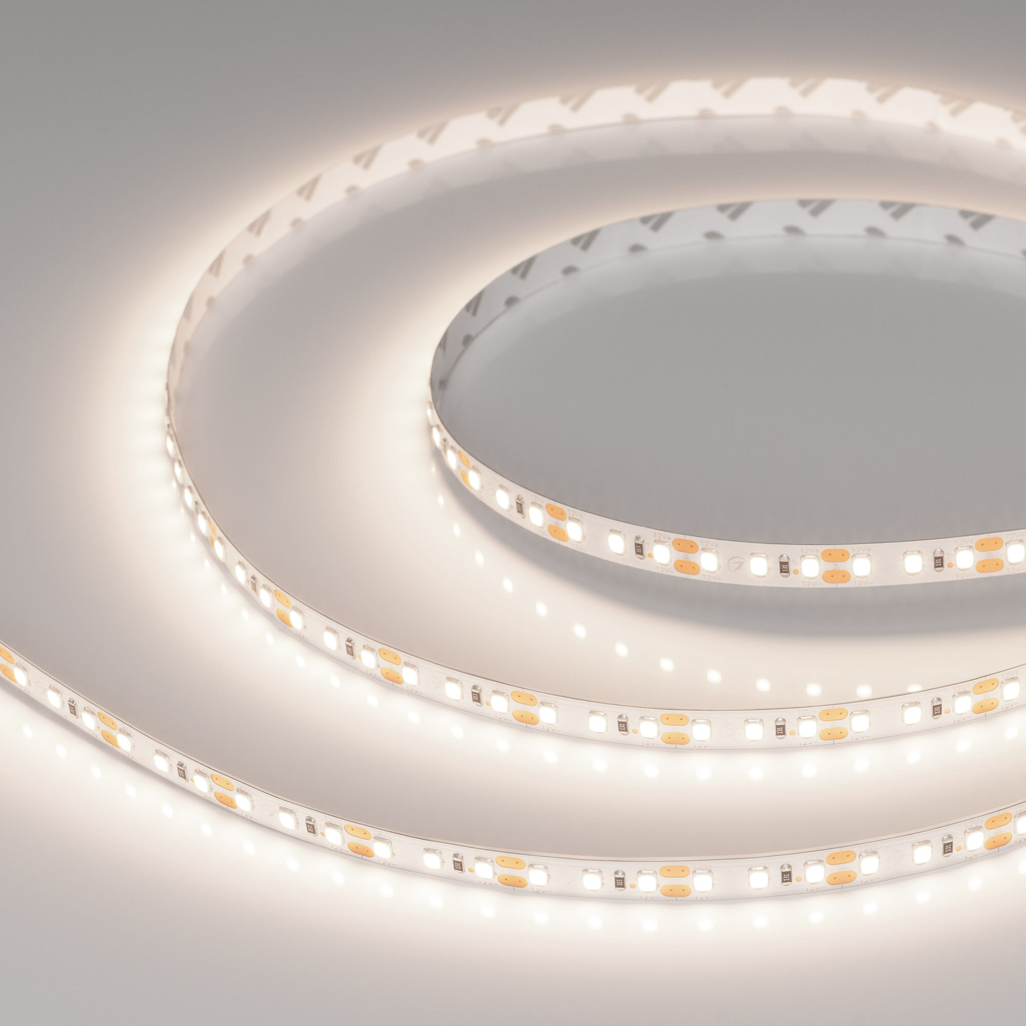 Светодиодная Лента RT-A120-8mm 12V Day4000 (14.4 W/m, IP20, 2835, 5m) (Arlight, Открытый) 024339(2)