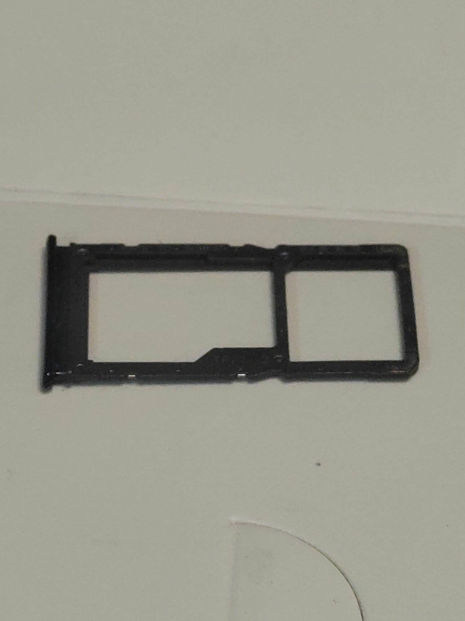 Сим лоток для xiaomi redmi note 7, note 7 pro синий — фото 1